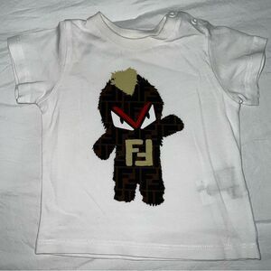 FENDI MONSTER BABY TEE 12M